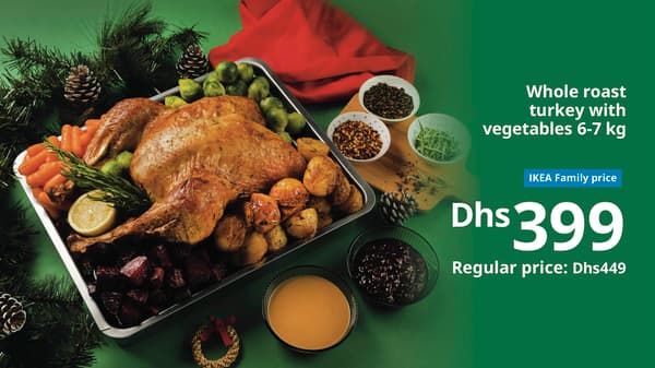 Whole Roast Tukey with Stuffing and Roasting Tin  offer
