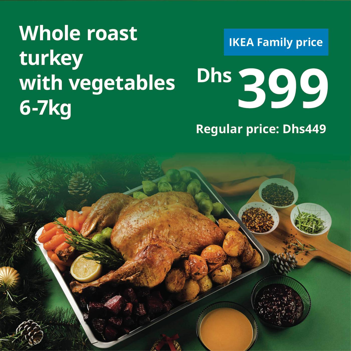 Whole turkey offer 