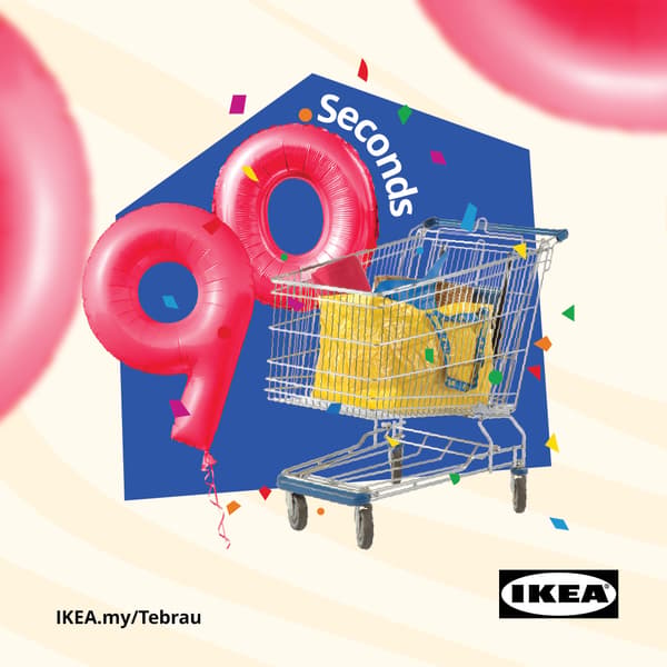 Win a 90-seconds shopping spree! 