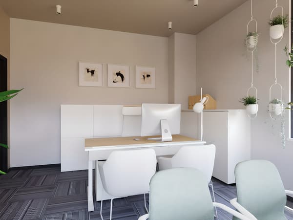 Wizualizacja wnętrza dla firm wykonana przez projektantów IKEA.