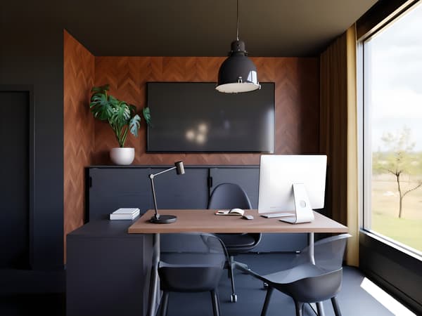 Wizualizacja wnętrza dla firm wykonana przez projektantów IKEA.