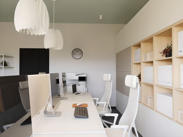 Wizualizacja wnętrza dla firm wykonana przez projektantów IKEA.