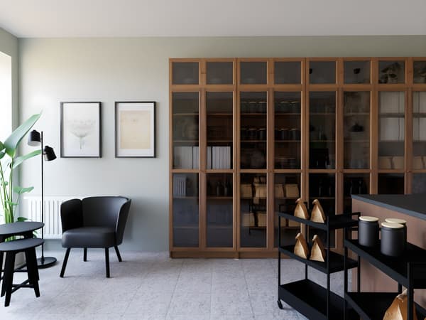 Wizualizacja wnętrza dla firm wykonana przez projektantów IKEA.