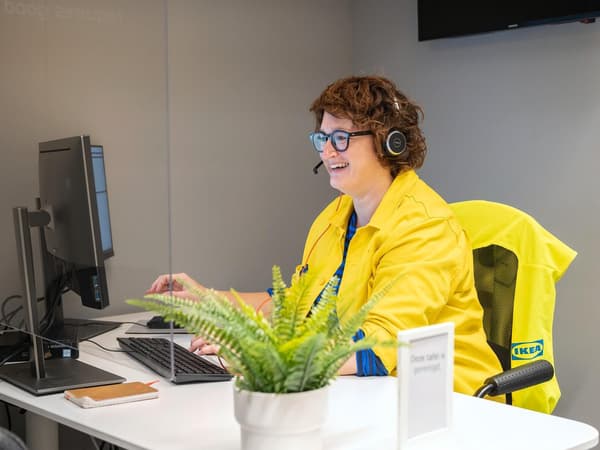 women behind desk