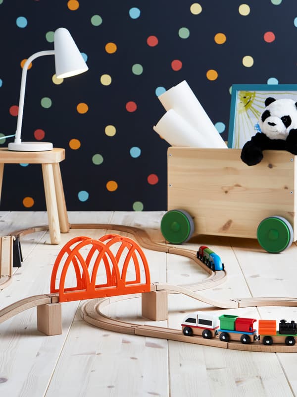 Wooden train 