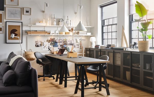 Working-from-home spaces