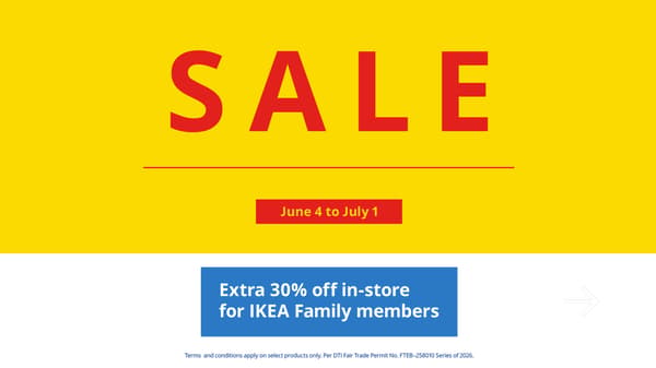 Yellow background with bold red text reading 