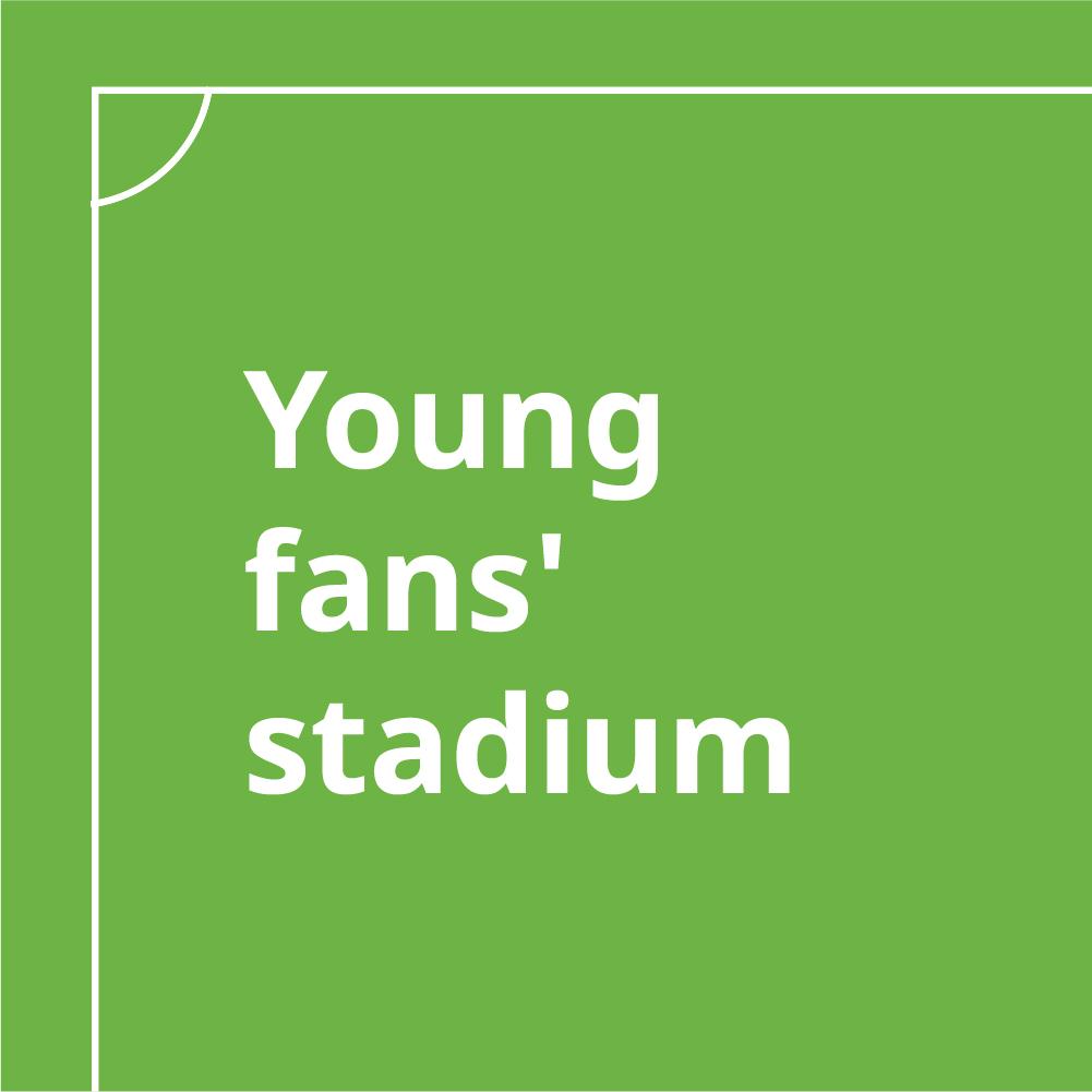 Young fans' stadium