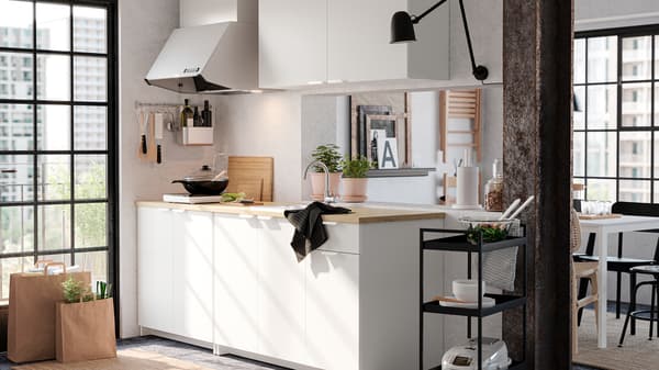 Your dream kitchen is within your reach. Start simple with the basics using our KNOXHULT kitchen system. Check out this kitchen for only under ₱40,000.