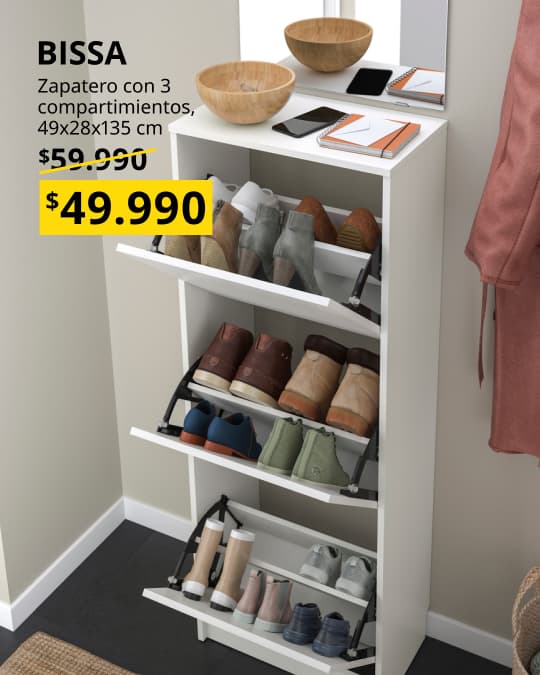 Zapatero BISSA con su precio especial.