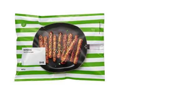 Zeleninové párky, mražené, 460 g