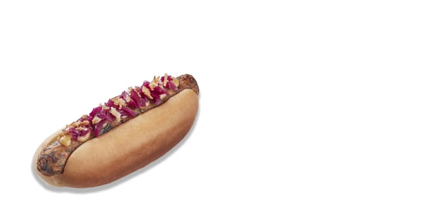 zeleninový párek v prohlíku