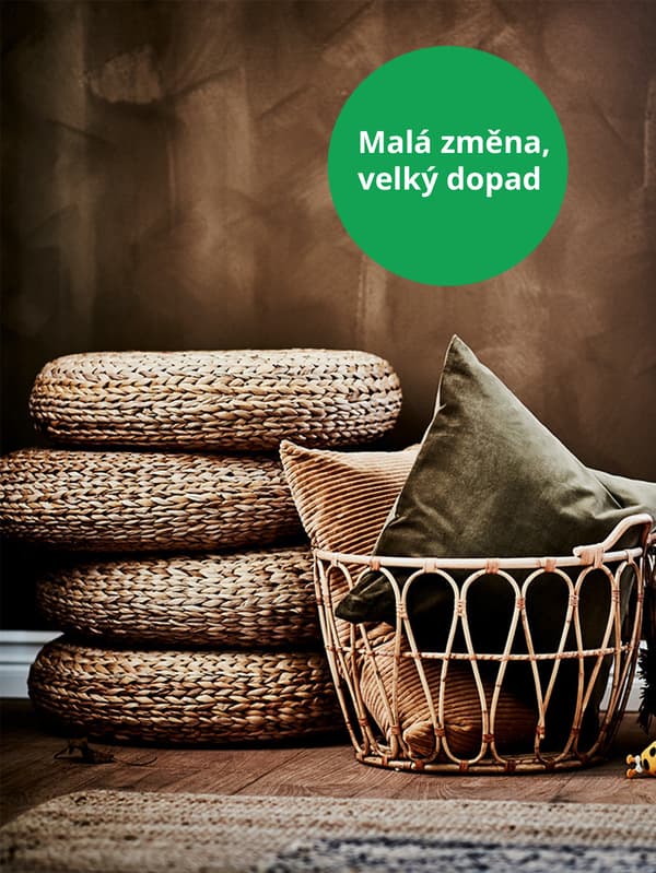 Židle ALSEDA vyrobené z banánového vlákna, což je obnovitelný materiál.