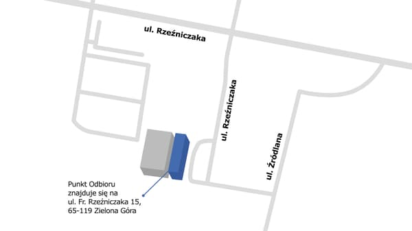 Zielona Góra - Punkt Odbioru Zamówień