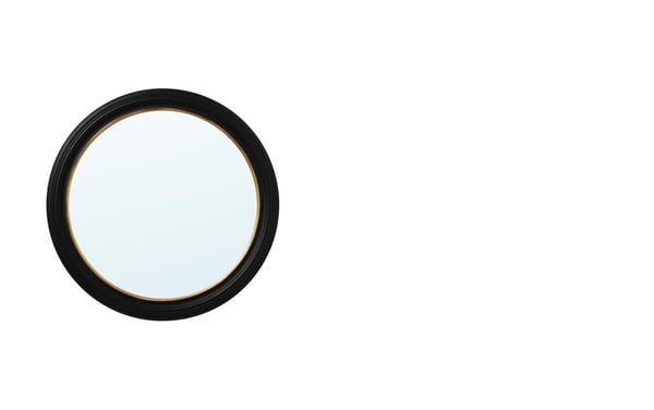 Zrcadlo, černá