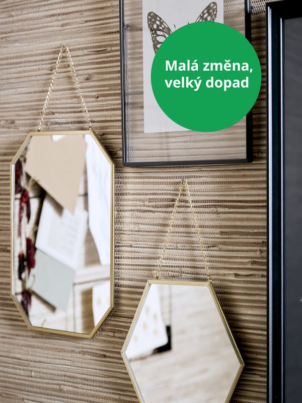 Zrcadlo LASSBYN sada 2ks.