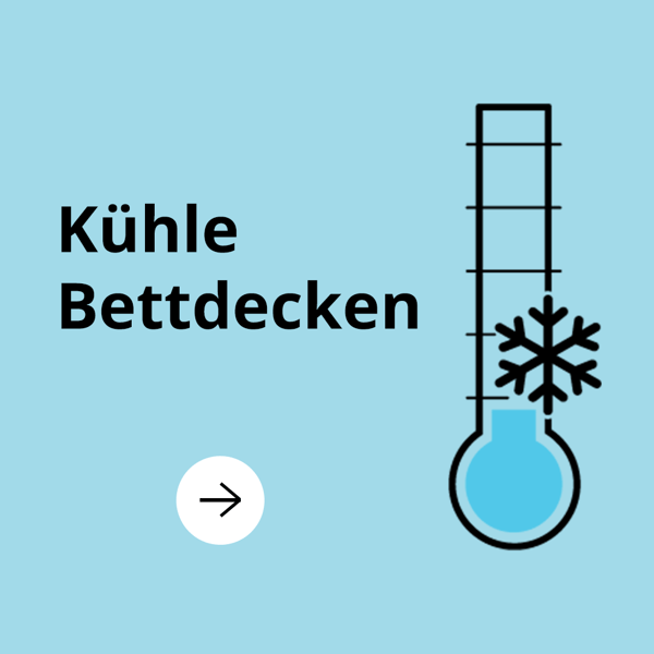 Zu kühlen Bettdecken.