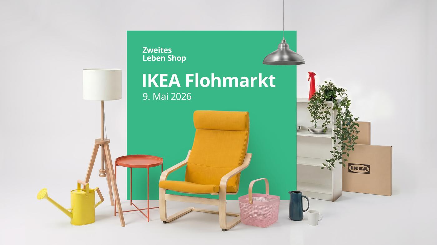 Mehr zum Flohmarkt in deinem IKEA Einrichtungshaus erfahren