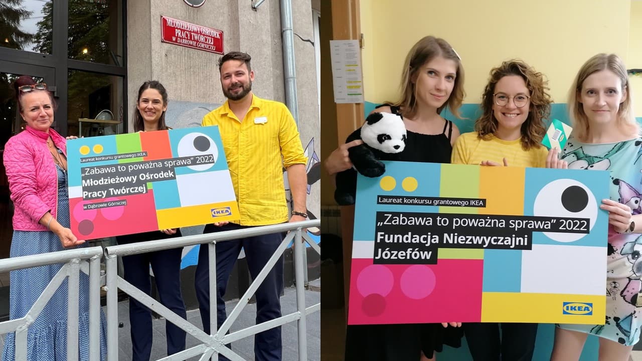 Zwycięzcy konkursu "Zabawa to poważna sprawa"