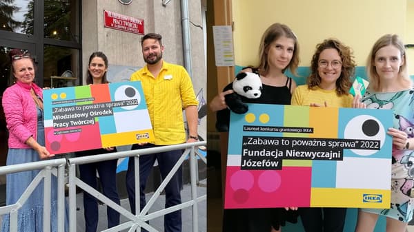 Zwycięzcy konkursu "Zabawa to poważna sprawa"