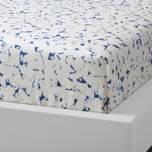 ÄNGLATÅRAR Flat sheet and 2 pillowcase, white, 240x260/50x80 cm