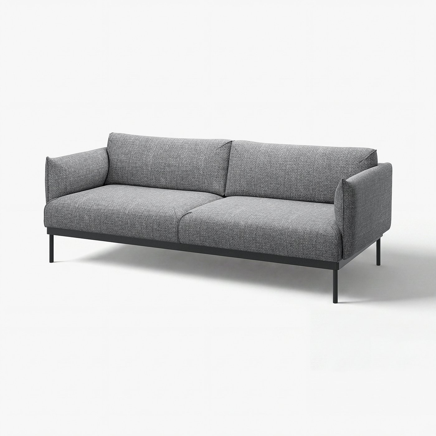 ÄPPLARYD 3-seat sofa, Lejde grey/black