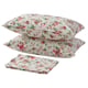 ÄRTCYPRESS Flat sheet and 2 pillowcase, white, 240x260/50x80 cm