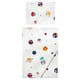 AFTONSPARV Flat sheet and pillowcase, space/multicolour, 150x250/50x80 cm