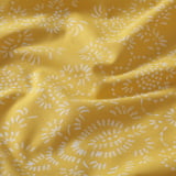 ÅKERTISTEL Flat sheet and 2 pillowcase, yellow, 240x260/50x80 cm