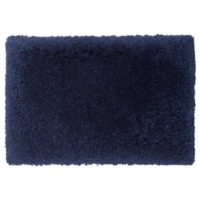 ALMTJÄRN Bath mat, dark blue, 40x60 cm