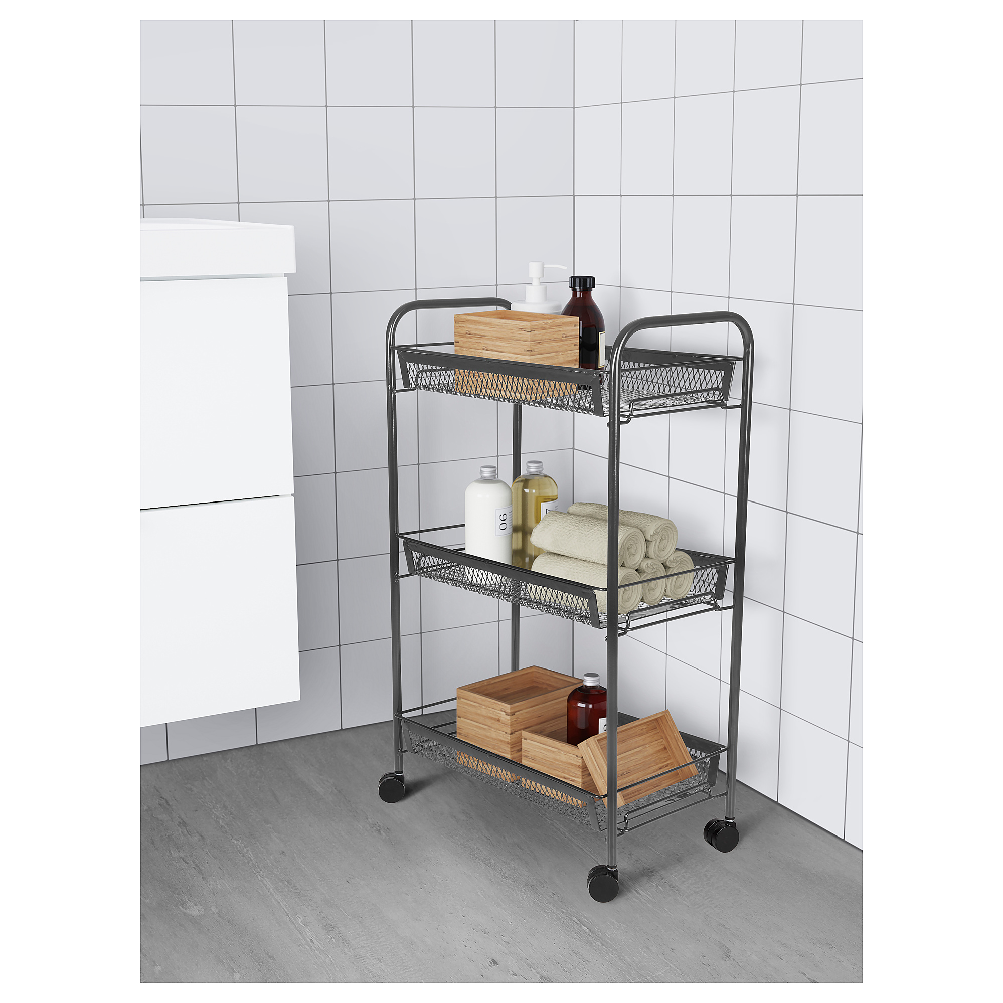 Storage Trolley Buy bathroom trolley online at affordable price in