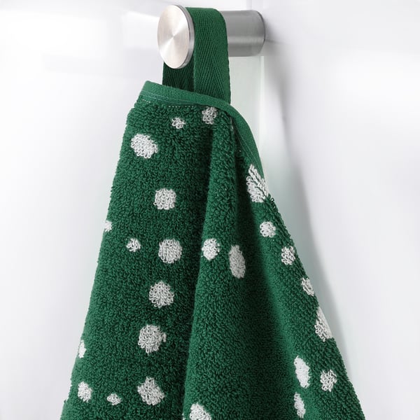 AROMATISK bath towel, green, 70x140 cm (28x55") IKEA