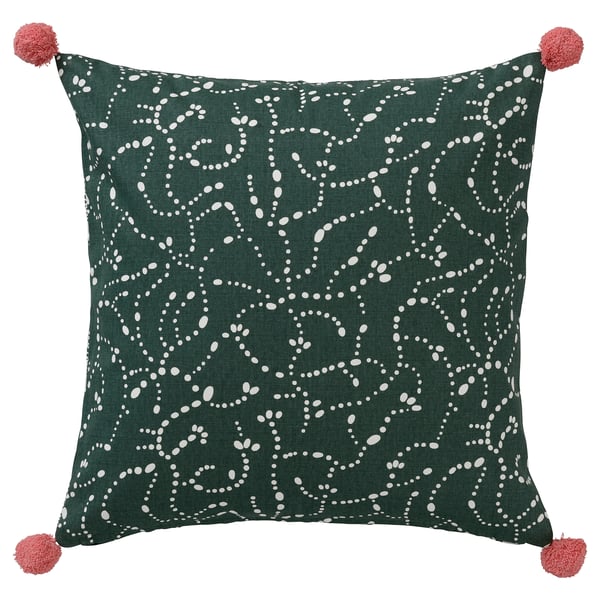 AROMATISK cushion cover, leaf green, 50x50 cm (20x20") IKEA