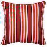 AROMATISK Cushion cover, stripe/floral pattern, 50x50 cm