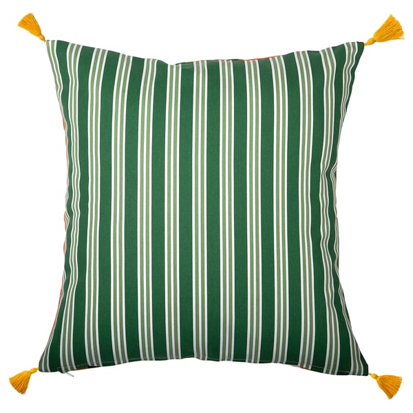AROMATISK Cushion cover, stripe/multicolour, 50x50 cm