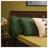 AROMATISK Flat sheet and 2 pillowcase, multicolour, 240x260/50x80 cm
