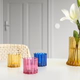 AROMATISK Tealight holder, multicolour, 7 cm