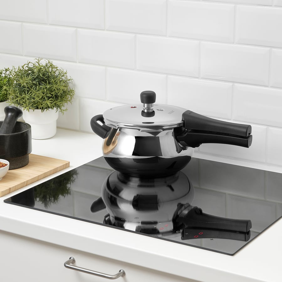 ARVFÄLTMAL pressure cooker, stainless steel, 3 l (3.2 qt) IKEA
