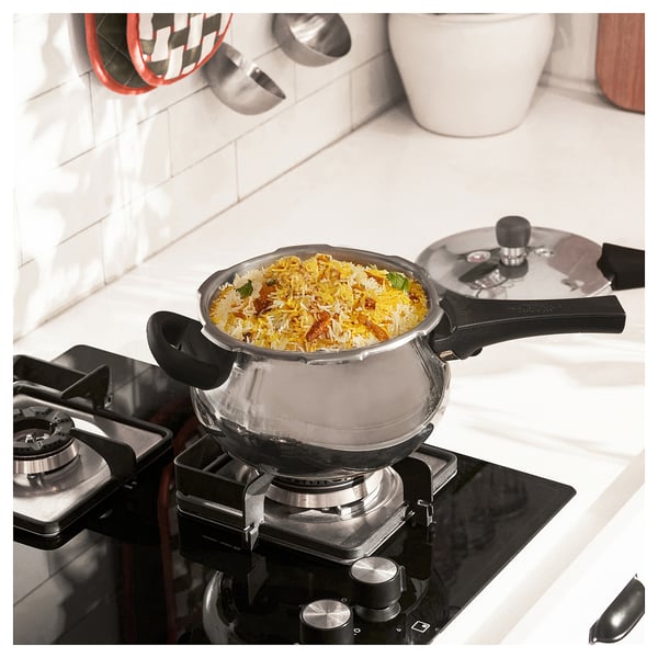 ARVFÄLTMAL Pressure cooker, stainless steel, 3 l