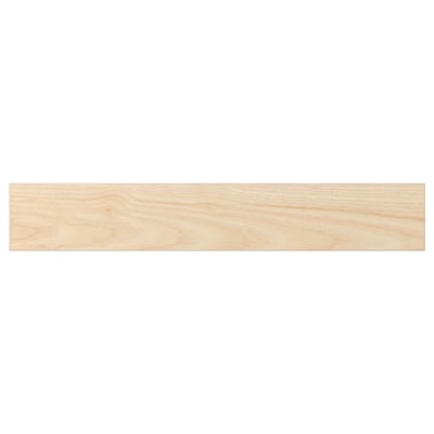 ASKERSUND light ash wood effect drawer front, rectangular, smooth melamine finish.
