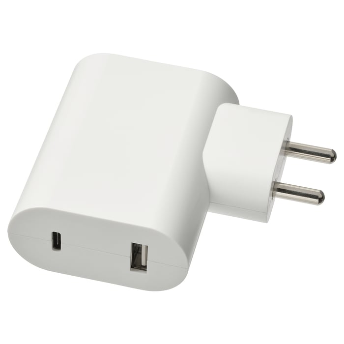 ÅSKSTORM 23W USB charger, white IKEA