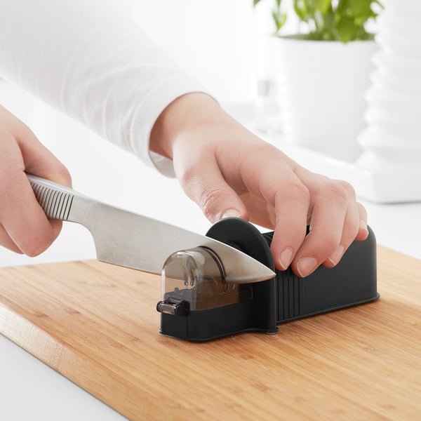 ASPEKT Knife sharpener, black - IKEA