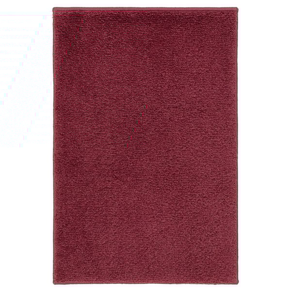 BACKMÅRA Bath mat, deep red, 40x60 cm
