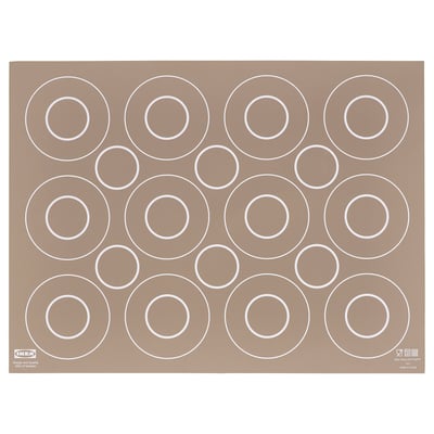 BAKTRADITION Baking mat, beige, 41x31 cm