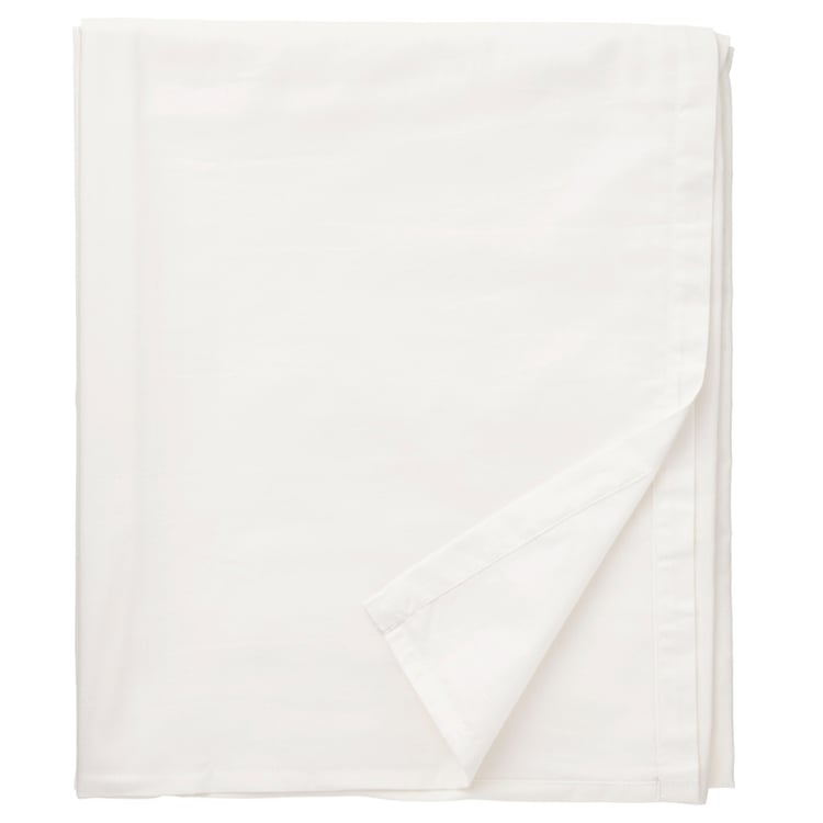 BALSAMPOPPEL flat sheet, white, 240x260 cm (94x102") IKEA