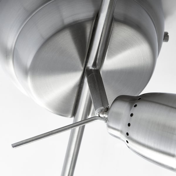 BAROMETER Ceiling track, 5-spots, nickel-plated
