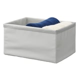 BAXNA Organiser, grey/white, 26x34x18 cm