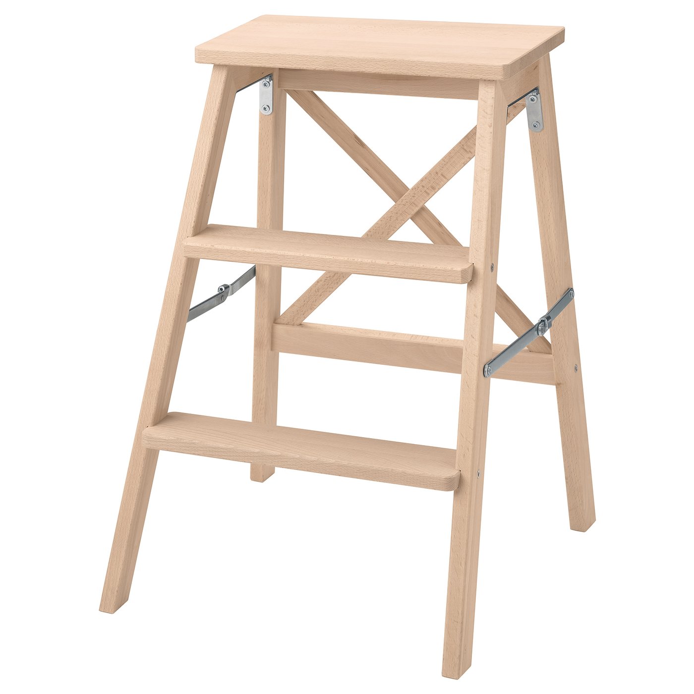 BEKVÄM Step stool, beech, 63 cm (24 3/4 ")