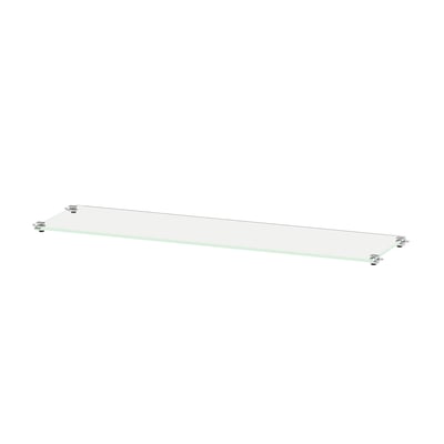 BESTÅ Glass shelf, glass, 56x16 cm