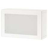 BESTÅ Shelf unit with door, white/Mörtviken white, 60x22x38 cm
